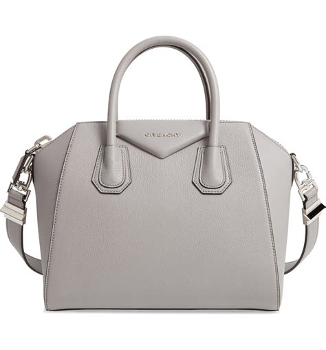 givenchy antigona grey on side|Givenchy antigona for women.